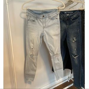 Old navy ripped skinny jeans